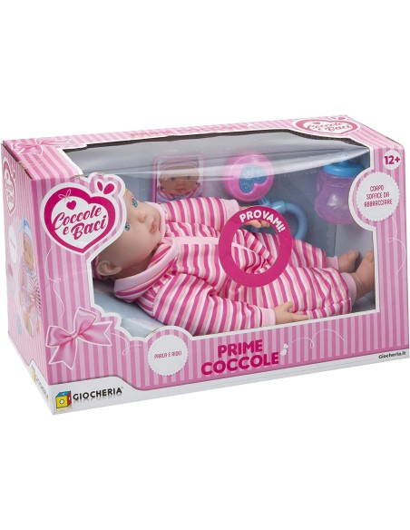 Coccole e baci bebè dolci coccole parla e ride 2 colori GIOGGI190280 Giochi Preziosi | Futurartshop.com