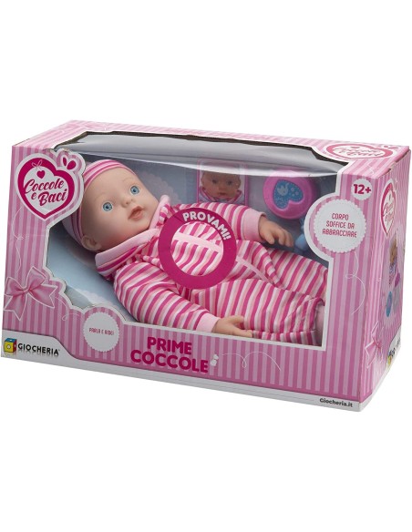 Coccole e baci bebè dolci coccole parla e ride 2 colori GIOGGI190280 Giochi Preziosi | Futurartshop.com