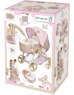 Carrozzina pieghevole 3 in 1 con borsa KRE81643 Kreativa | Futurartshop.com 2
