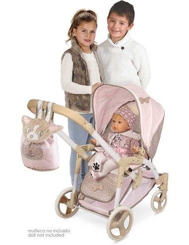 Carrozzina pieghevole 3 in 1 con borsa KRE81643 Kreativa | Futurartshop.com