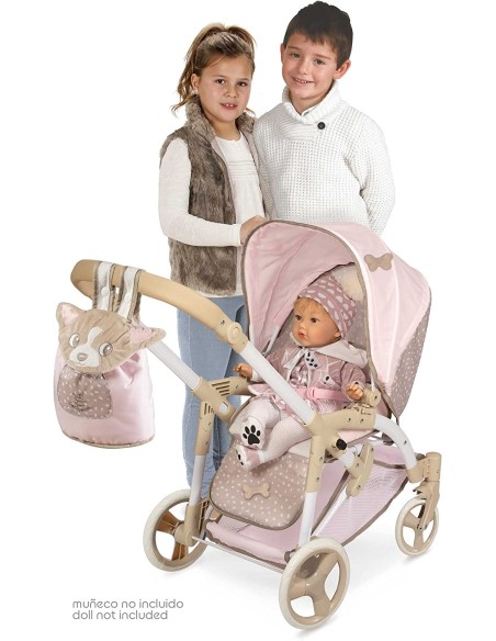 Carrozzina pieghevole 3 in 1 con borsa KRE81643 Kreativa | Futurartshop.com