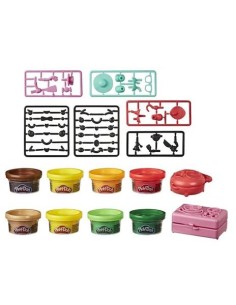 Pla do-doh creates tacos and avocado with 8 jars TOYE9726/E9745 Hasbro | Futurartshop.com