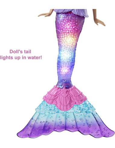 Barbie dreamtopia sirena luci scintillanti TOYHDJ36 Mattel | Futurartshop.com