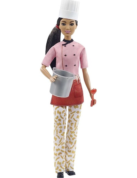 Barbie in carriera pasta chef TOYDVF50/GTW38 Mattel | Futurartshop.com