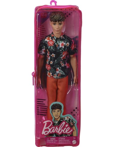 Barbie fashionistas ken con camicia a fiori TOYDWK44/HBV24 Mattel | Futurartshop.com