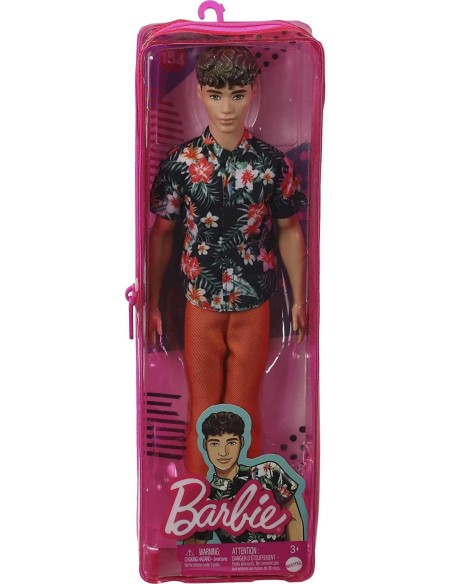 Barbie fashionistas ken con camicia a fiori TOYDWK44/HBV24 Mattel | Futurartshop.com
