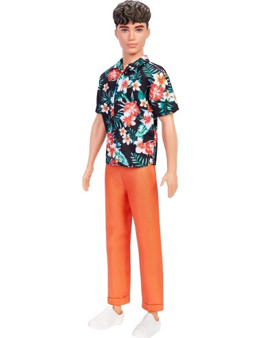 Barbie fashionistas ken con camicia a fiori TOYDWK44/HBV24 Mattel | Futurartshop.com