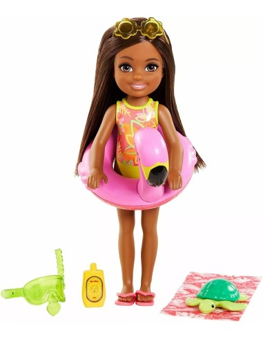Barbie chelsea salvagente fenicottero birthday TOYGRT80/GRT82 Mattel | Futurartshop.com