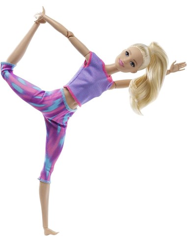 Barbie fashion rosa made to move TOYFTG80/GXF04 Mattel | Futurartshop.com