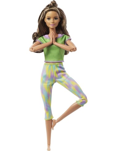 Barbie fashion top verde made to move TOYFTG80/GXF05 Mattel | Futurartshop.com