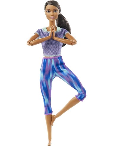 Barbie fashion con capelli castani made to move TOYFTG80/GXF06 Mattel | Futurartshop.com