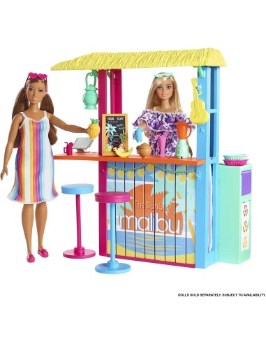 Barbie malibù bar sulla spiaggia TOYGYG23 Mattel | Futurartshop.com