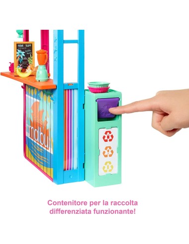 Barbie malibu beach bar TOYGYG23 Mattel | Futurartshop.com