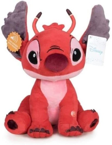 Stitch Plush Toy Lero rosso red 40 cm with sounds PTS260005064 Futurart | Futurartshop.com
