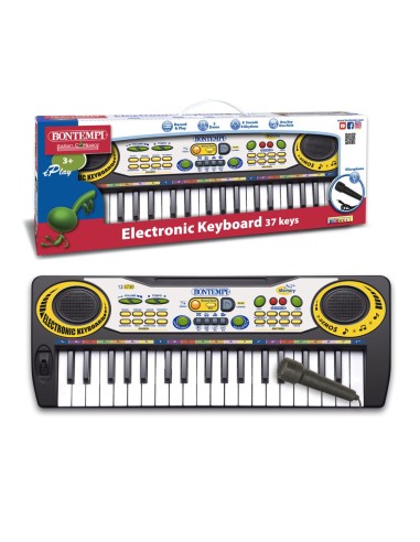 Tastiera Elettronica per Bambini 37 tasti con Microfono BIM123730 Bontempi | Futurartshop.com