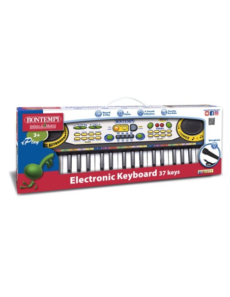 Tastiera Elettronica per Bambini 37 tasti con Microfono BIM123730 Bontempi | Futurartshop.com