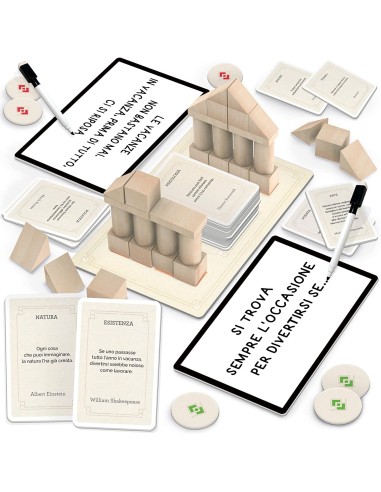 Ludic Saggio Sarai Tu – Gioco Educativo di Logica 12-99 Anni HEAIT53535 Headu | Futurartshop.com