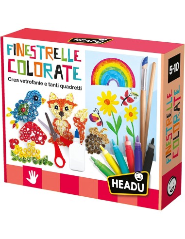 Colored Windows – Educational Creative Toy for Kids HEAIT53764 Headu | Futurartshop.com