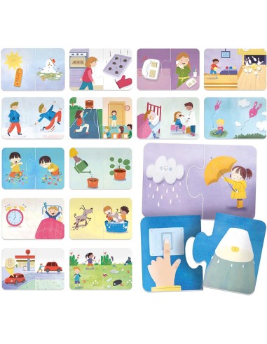 Headu What Happens Educational Logic Game Cause Effect Ages 3-6 HEAIT52361 Headu | Futurartshop.com