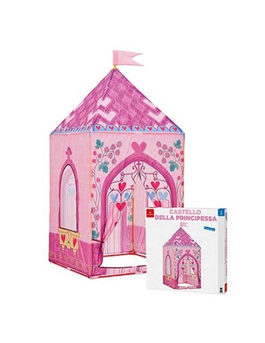 Tenda castello della principessa rosa DAN054008 Dal Negro | Futurartshop.com
