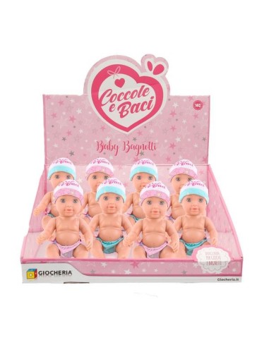 bambola Coccole e baci mini bebe bagnetti 2 colori GIOGGI220179 Giochi Preziosi | Futurartshop.com