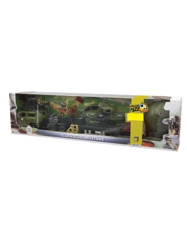 Forti eroi convoglio militare con accessori GIOGGI220153 Giochi Preziosi | Futurartshop.com
