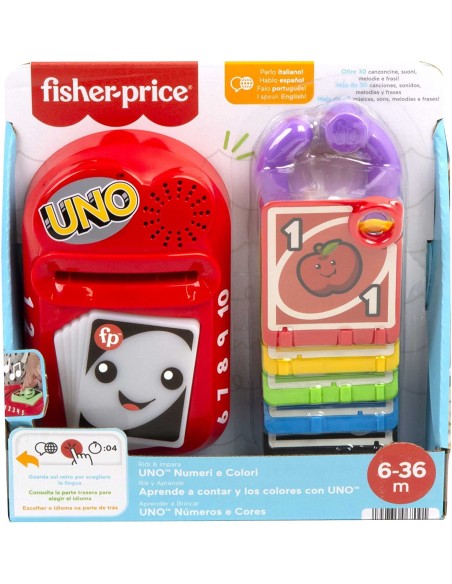 uno numeri e colori parlante MAGMTTHHG94 Fisher Price | Futurartshop.com