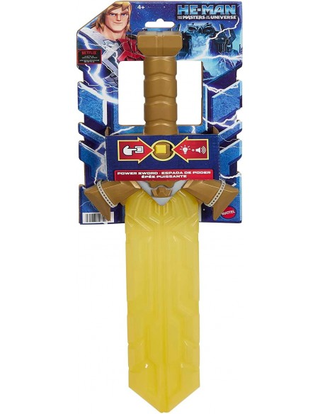 He-man sword of power with lights and sounds MAGHJG63 Mattel- Futurartshop.com