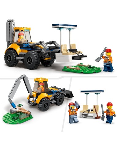 Lego CITy 60385 Construction Digger LEG6425857 Lego | Futurartshop.com