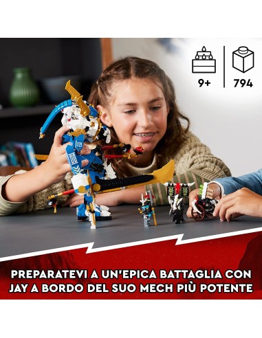 Lego ninjago 71785 Mech Titano di Jay LEG6425917 Lego | Futurartshop.com