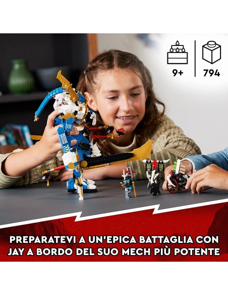 Lego ninjago 71785 Mech Titano di Jay LEG6425917 Lego | Futurartshop.com