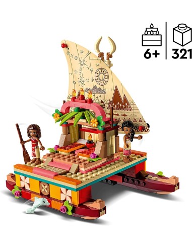 Lego Disne 4 43210 The sailboat of vaiana LEG6427560 Lego | Futurartshop.com