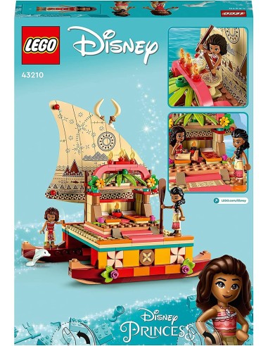 Lego disney 43210 La barca a vela di vaiana LEG6427560 Lego | Futurartshop.com