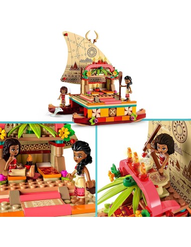 Lego disney 43210 La barca a vela di vaiana LEG6427560 Lego | Futurartshop.com