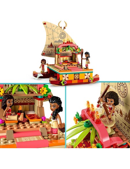 Lego disney 43210 La barca a vela di vaiana LEG6427560 Lego | Futurartshop.com