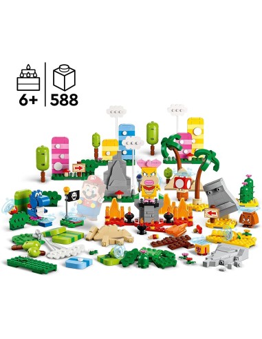 Lego super mario 71418 Toolbox creativa LEG6425885 Lego | Futurartshop.com