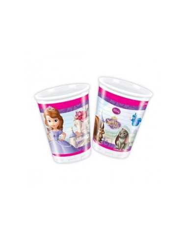 8 bicchieri principessa sofia CMGCMG82003 Como Giochi  | Futurartshop.com