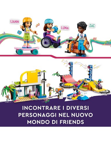 Lego friends 41751 Skate Park LEG6425698 Lego | Futurartshop.com