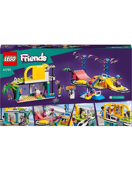Lego friends 41751 Skate Park LEG6425698 Lego | Futurartshop.com