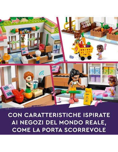 Lego friends 41729 Negozio di alimentari biologici LEG6425646 Lego | Futurartshop.com