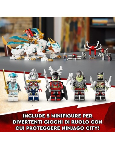 Lego ninagoago 71786 Ice Dragon by zane LEG6425921 Lego | Futurartshop.com