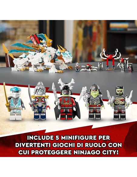 Lego ninagoago 71786 Ice Dragon by zane LEG6425921 Lego | Futurartshop.com