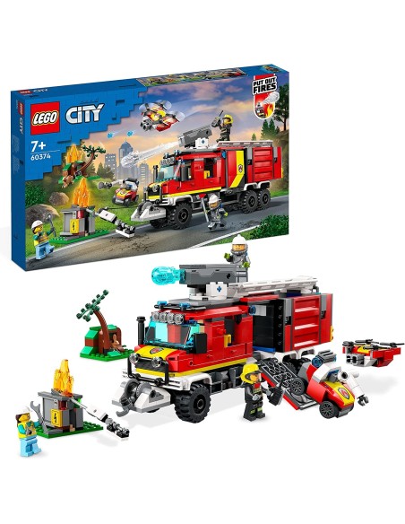 Lego city 60374 autopompa dei vigili del fuoco LEG6425836 Lego | Futurartshop.com