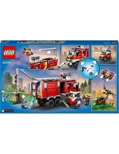 Lego City 60374 fire engine LEG6425836 Lego | Futurartshop.com