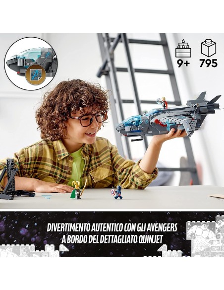 lego marvel 76248 Il Quinjet degli Avengers LEG6427727 Lego | Futurartshop.com