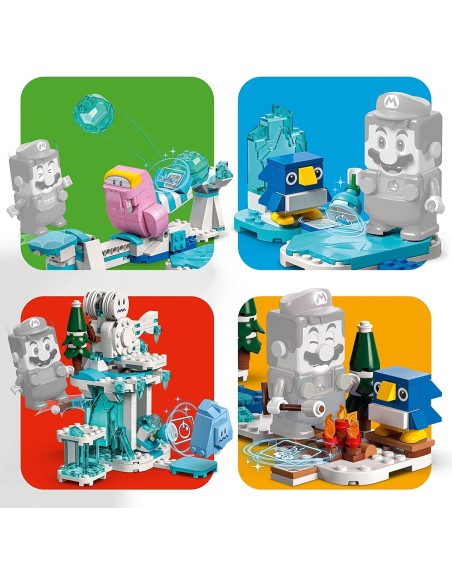 Lego super mario 71417 Snow adventure by Tricherino LEG6425883 Lego | Futurartshop.com