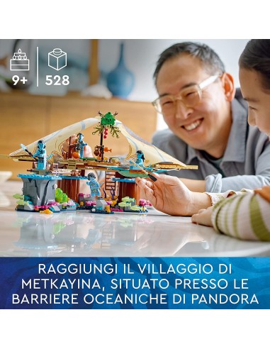 Lego avatar 75578 La casa corallina di Metkayina LEG6427958 Lego | Futurartshop.com