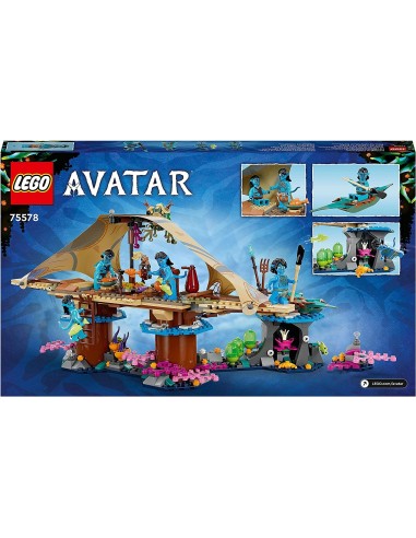 Lego avatar 75578 The Coral House of Metkay LEG6427958 Lego | Futurartshop.com