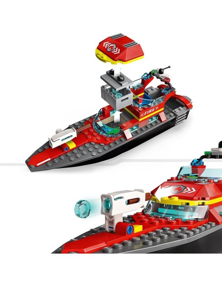 lego City 60373 fire rescue boat LEG6425834 Lego | Futurartshop.com