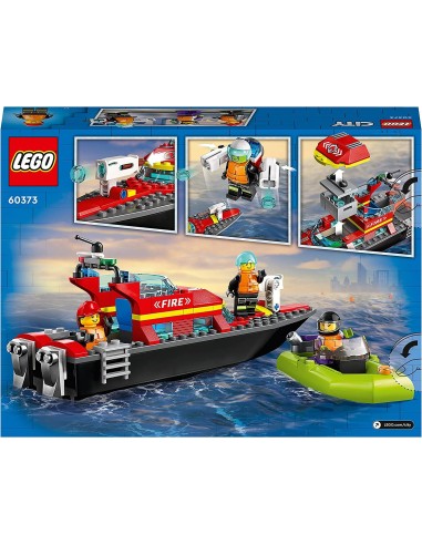 lego City 60373 fire rescue boat LEG6425834 Lego | Futurartshop.com
